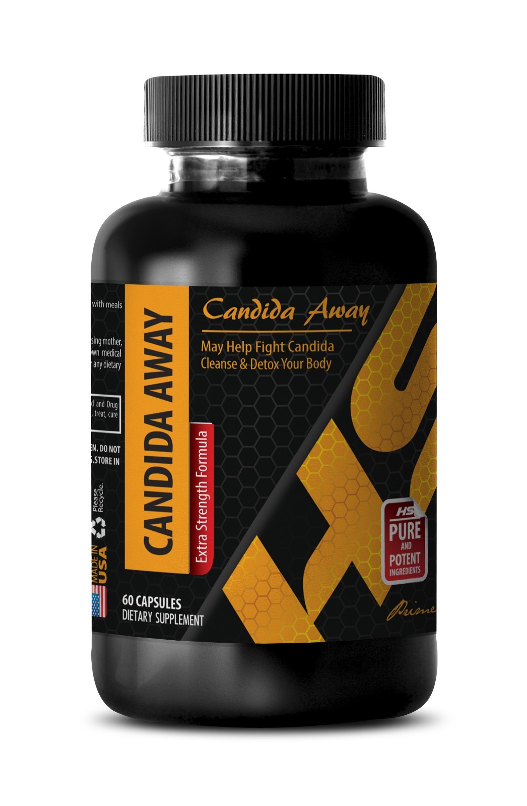 candida cleanse – CANDIDA AWAY COMPLEX – whole body detox – 1 Bottle