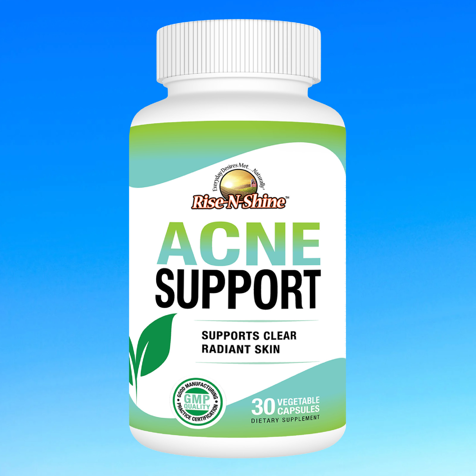 ACNE SUPPORT Supplement Supports Clear Radiant Skin for Women and Men