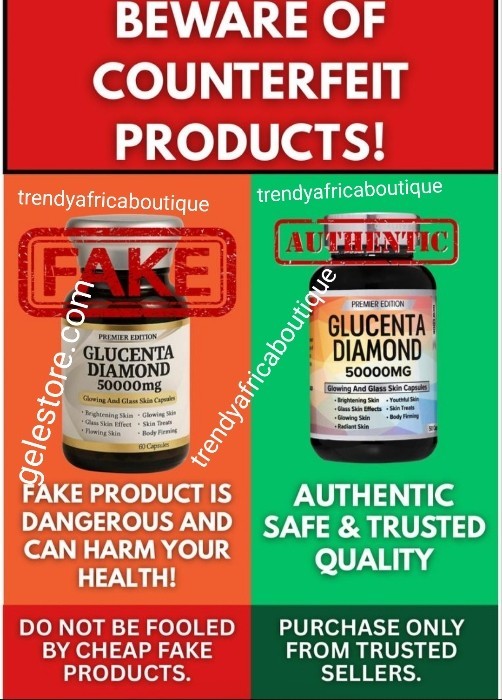 2n1 Combo glucenta Diamond & Booster whitening 💯 satisfaction. BEWARE OF FAKE