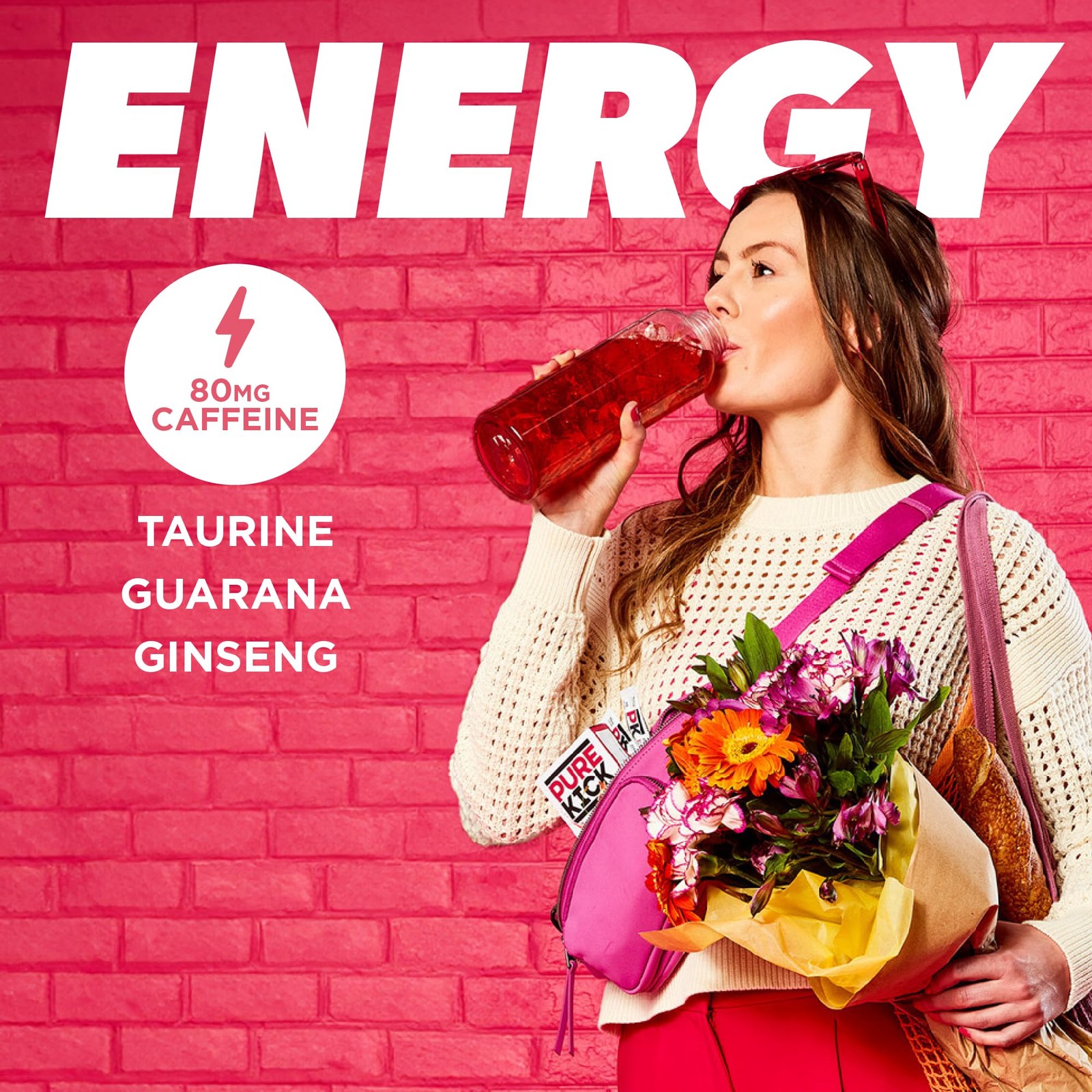 Energy Singles To Go Drink Mix, Black Cherry Pomegranate, Includes 12 Boxes w…