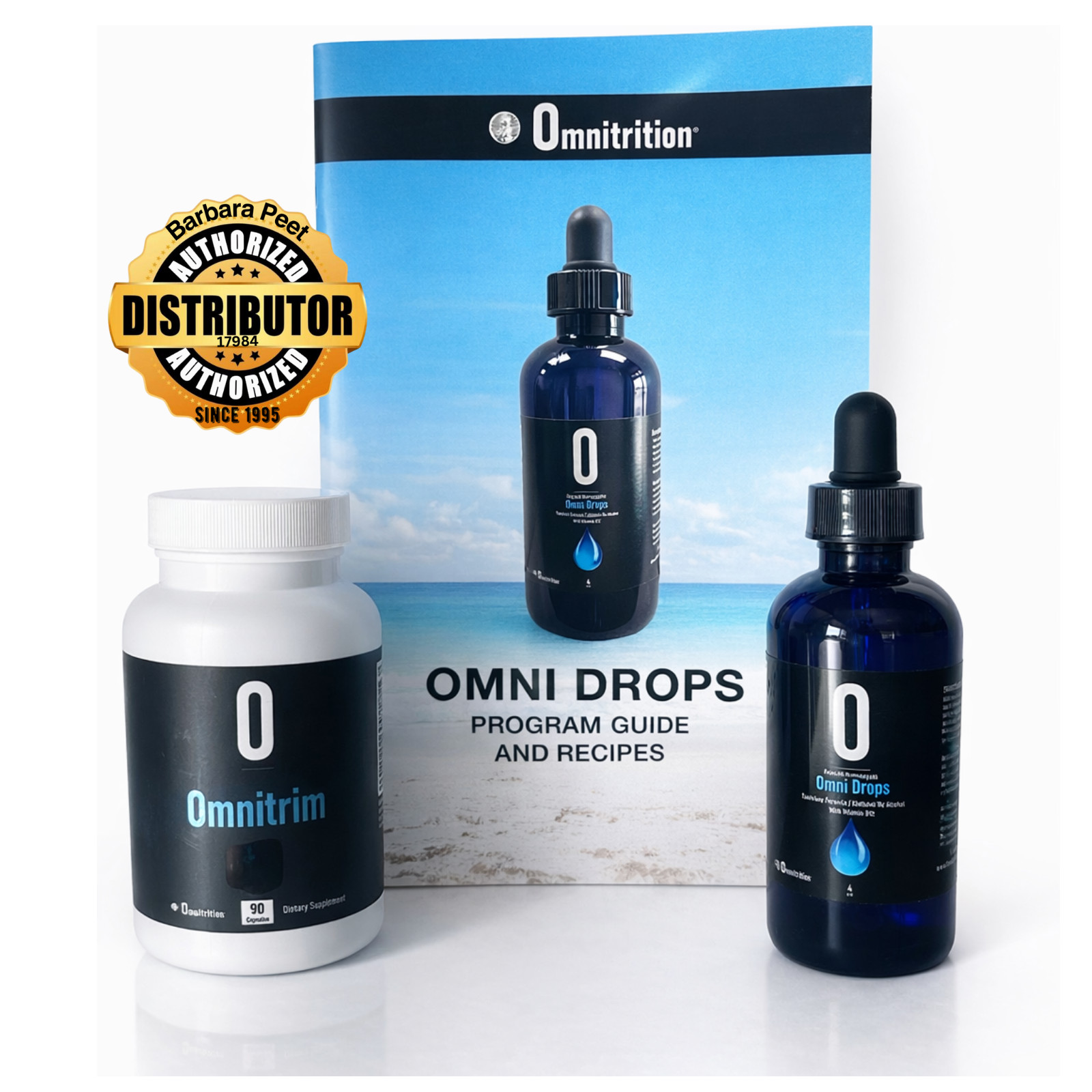 Omnitrition *NEW*COMBO/ OMNITRIM & DROPS w/ Program Guide-FREE SHIPPING!