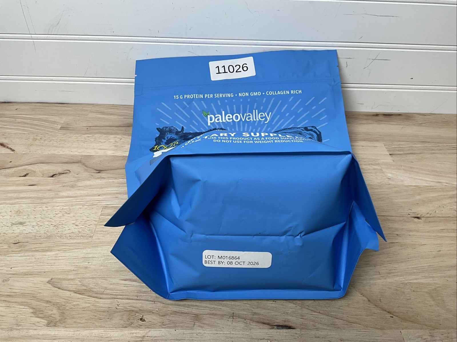 Paleovalley 100% Bone Broth Protein Powder Unflavored – October 2026