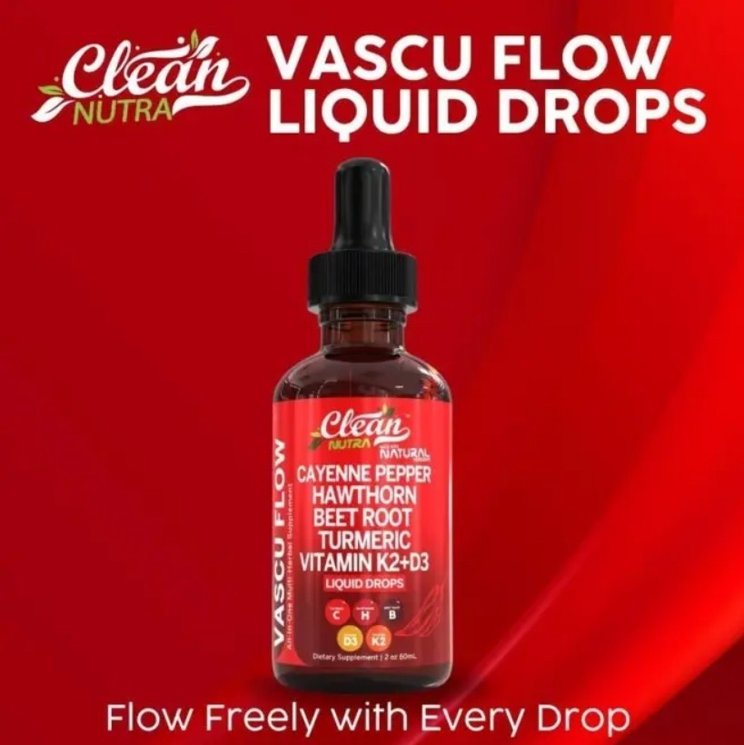 1-3X Cayenne Pepper Hawthorn Beet Root Turmeric Vitamin K2+D3 Liquid Drops 60ML