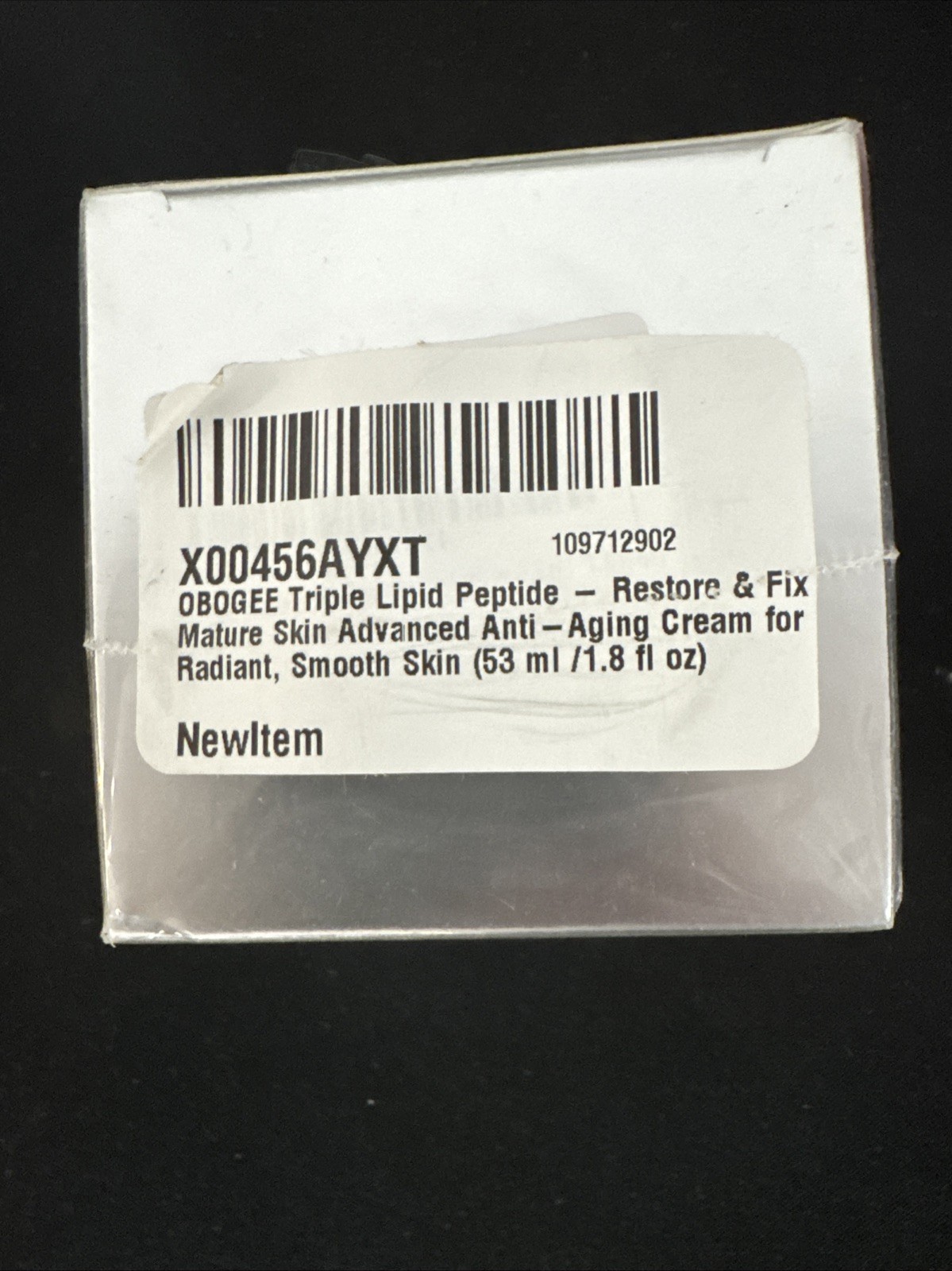 NEW IN BOX OBOGEE TRIPLE LIPID RESTORE 1.8 OUNCE