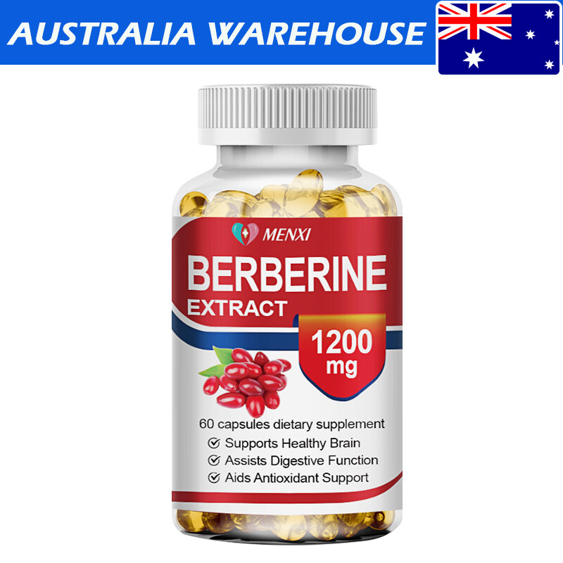 3 Packs Berberine 1200mg High Absorption For Blood Sugar Immune 3 Months Supply
