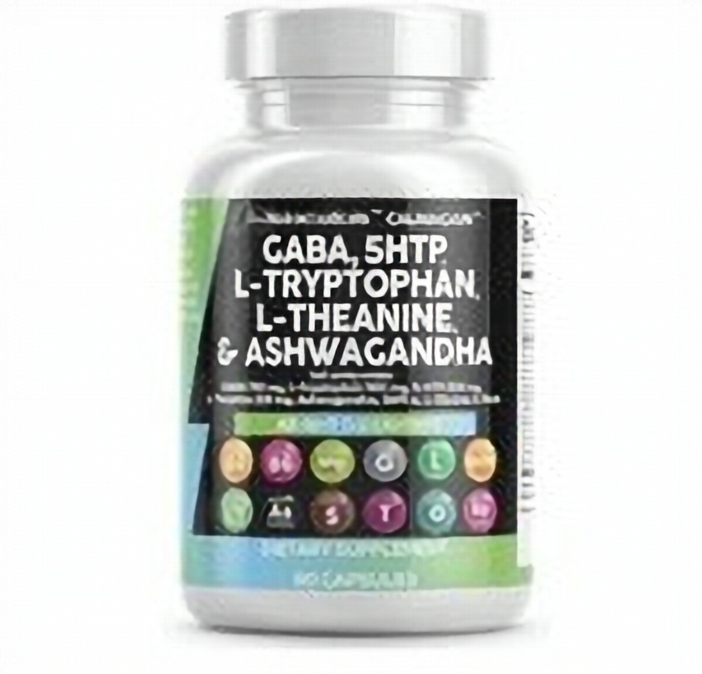 2Pk DSVI GABA 750mg 5 HTP 200mg L Tryptophan 500mg L Theanine 200mg Ashwagandha