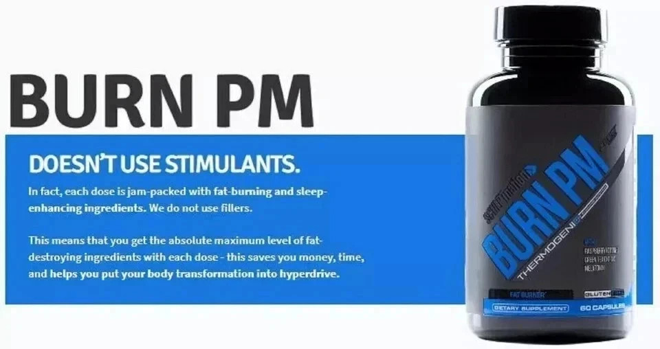 NEW BURN PM Sculptnation Burn Fat While you Sleep!!! Thermogenic (Pack of 2), FS