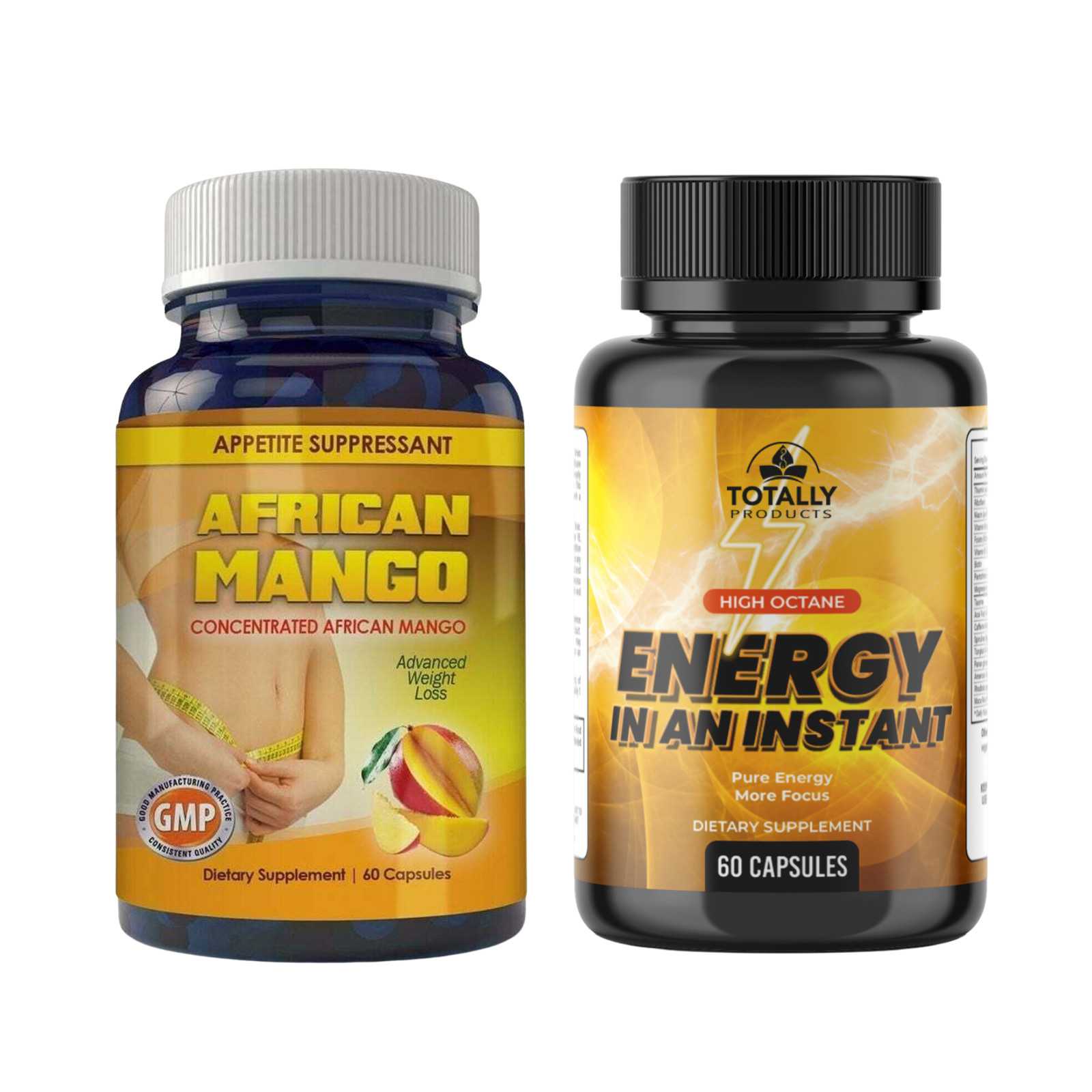 African Mango Extract Weight Management & Energy Support Brain Health Supplement