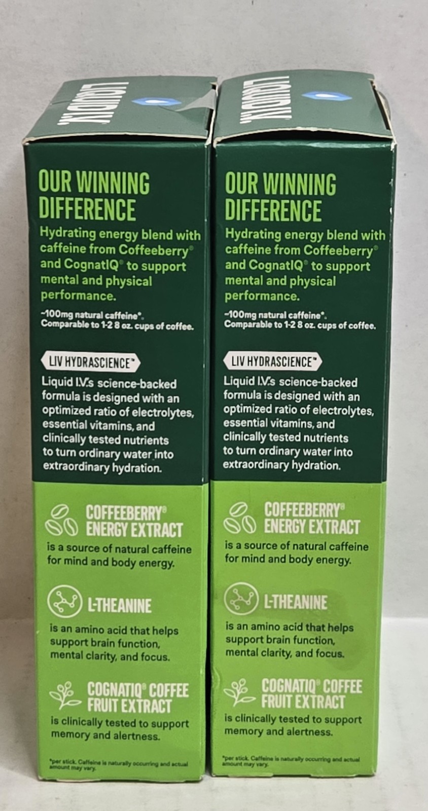 2 pk Liquid I.V. Yuzu Pineapple Hydration Multiplier +Energy Drink Mix exp 05/27