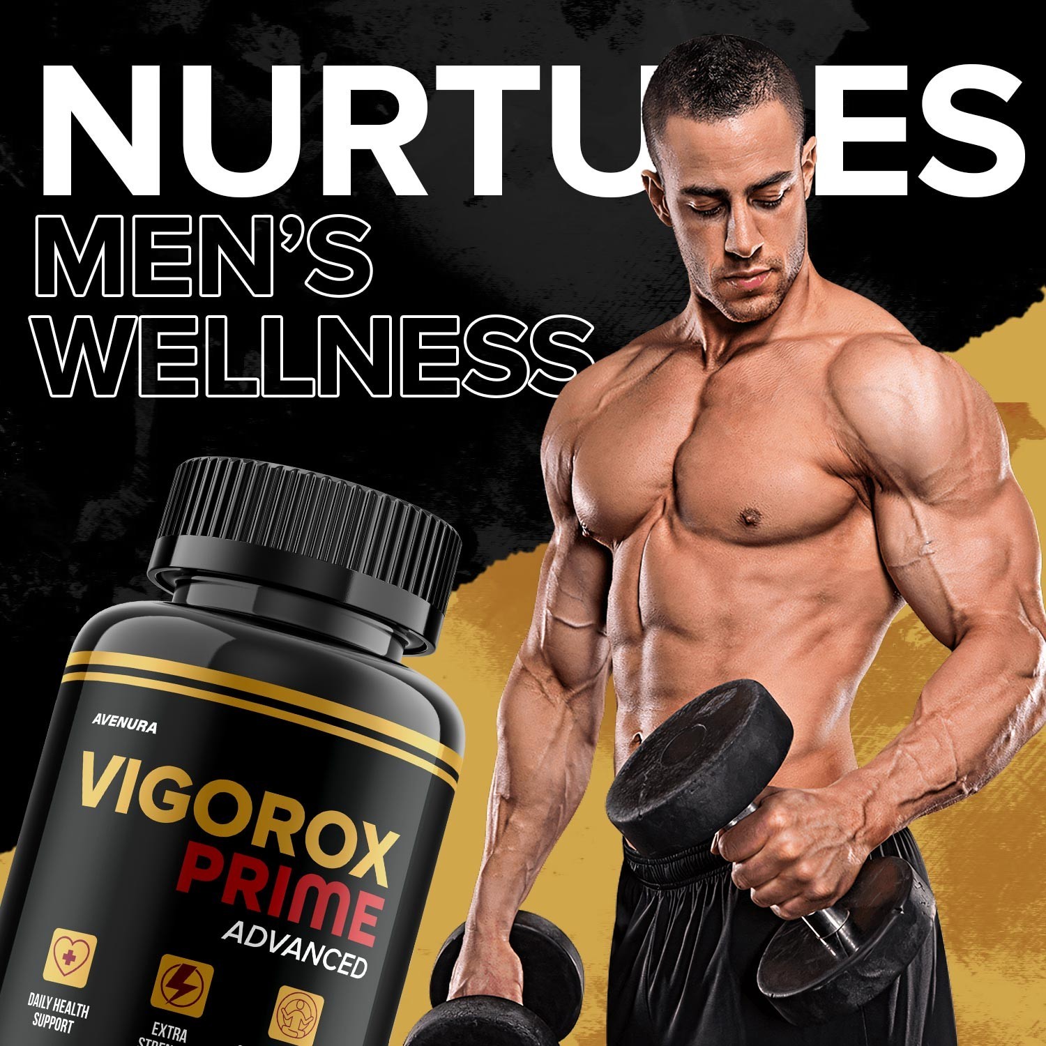(1 Pack) Vigorox Prime for Men Capsules – VigoroxPrime MultiVitamin Energy Pills