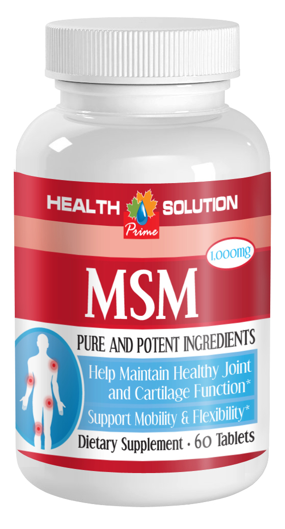 Sulfur Powder – MSM 1000 – Supports Healthy Body – Strong Detox – 1 Bot