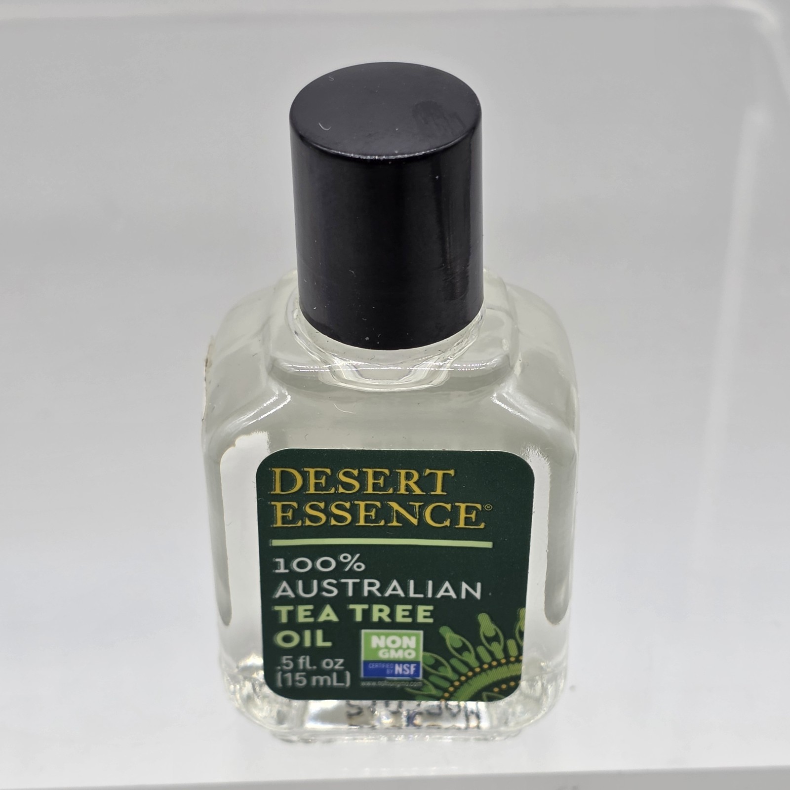 Desert Essence Australian Tea Tree Oil 0.5 oz 15ml Liquid