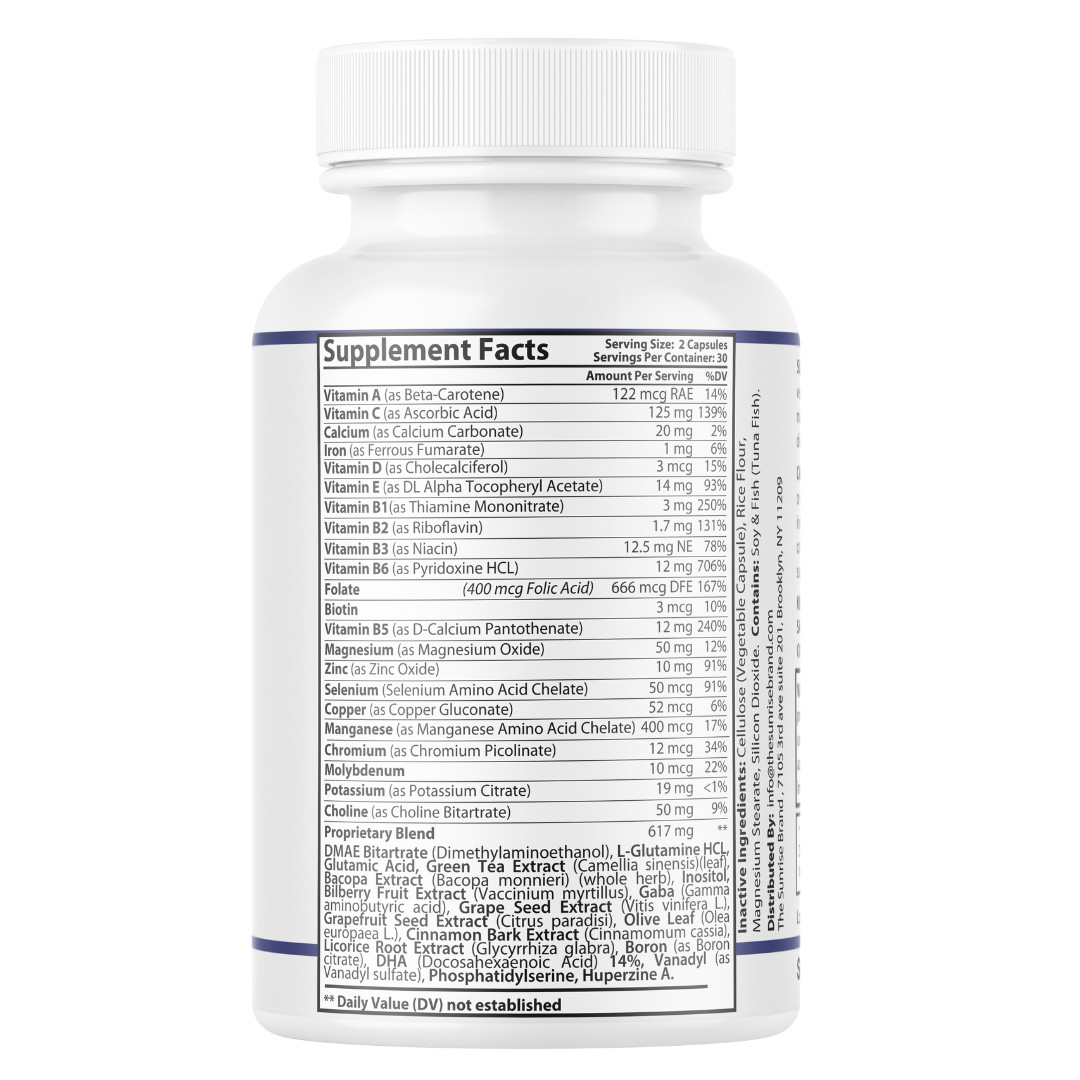 Nooceptin – Advanced Formula 4 Bottles 240 Capsules