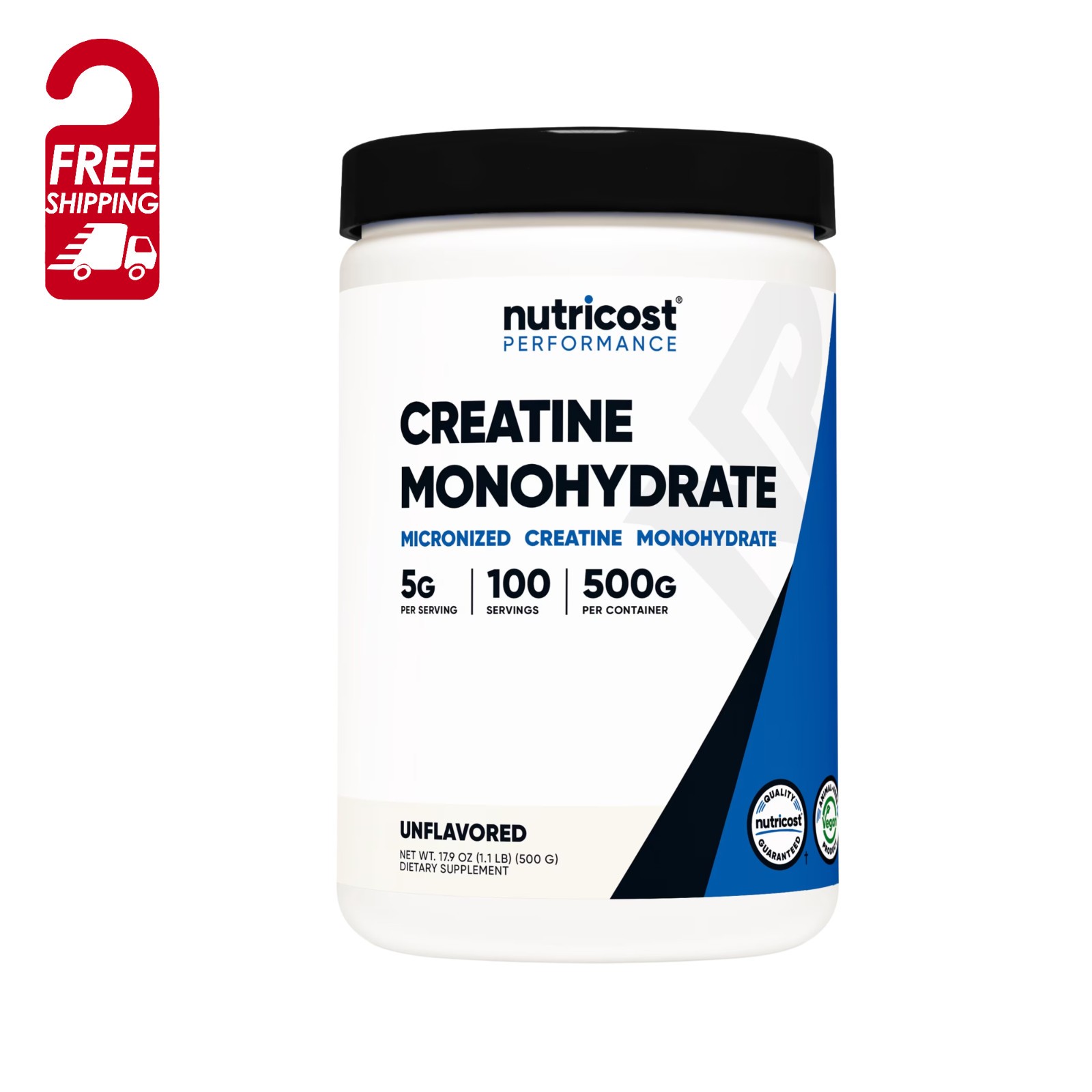 Nutricost Creatine Monohydrate Supplement 500g Free Ship