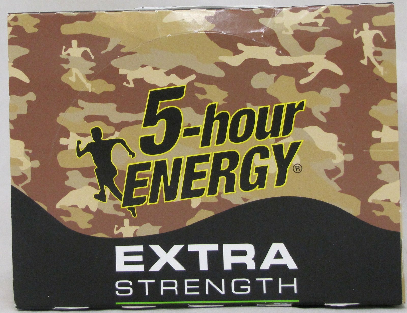 5 Hour Energy Extra Strength Sour Apple Camo 12 Count Box 1.93 oz Shots Hr Five
