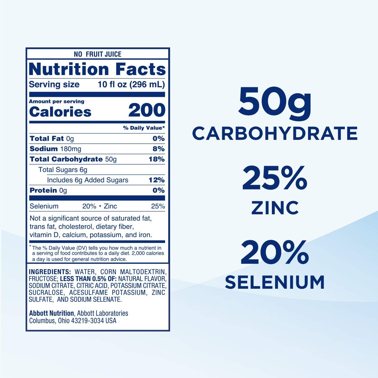 Clear Carbohydrate Drink for Pre-Surgery, Strawberry Flavor, 10 fl oz, 4 Pack