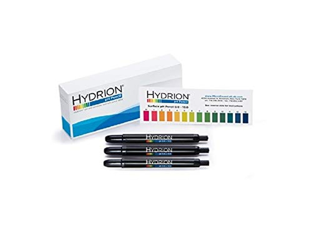 Micro Essential Lab P-12M Hydrion Insta-Chek Surface Ph Pencils, 0 – 13 Ph (Pack