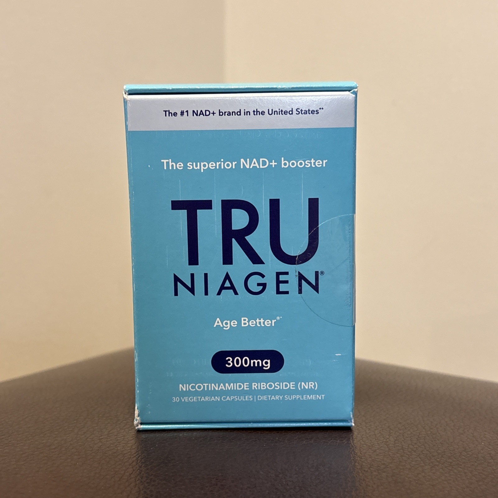 TRU Niagen Nicotinamide Riboside (NR), Superior NAD+ Booster, 30 Capsules