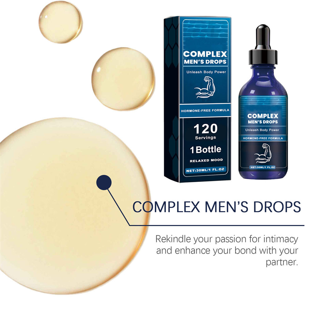 USA Complex Men’s Drops Secret Drops for Strong Men,Male Supplement Drops 30ML