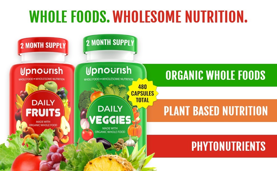 Up Nourish Organic Fruits and Veggies