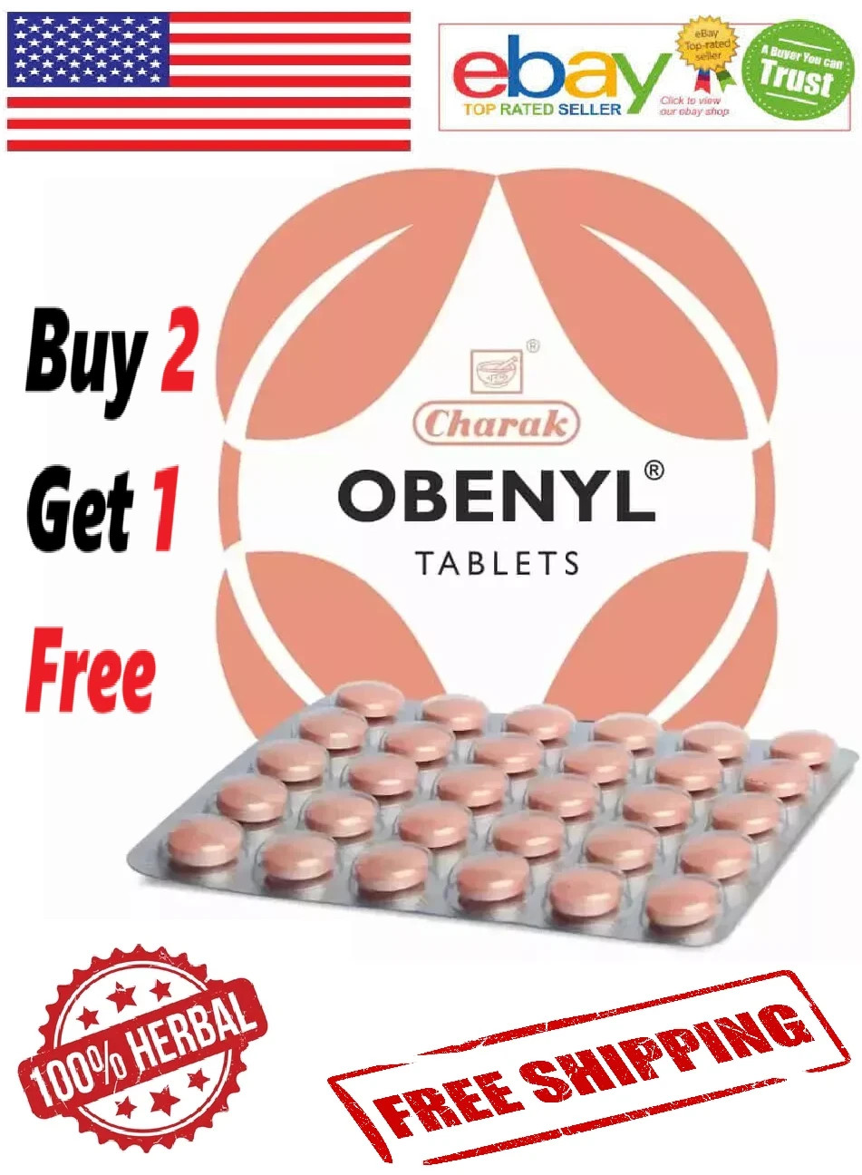 Charak OBENYL 30 Tabs For Weight Management & Weight Loss With Long Expiry