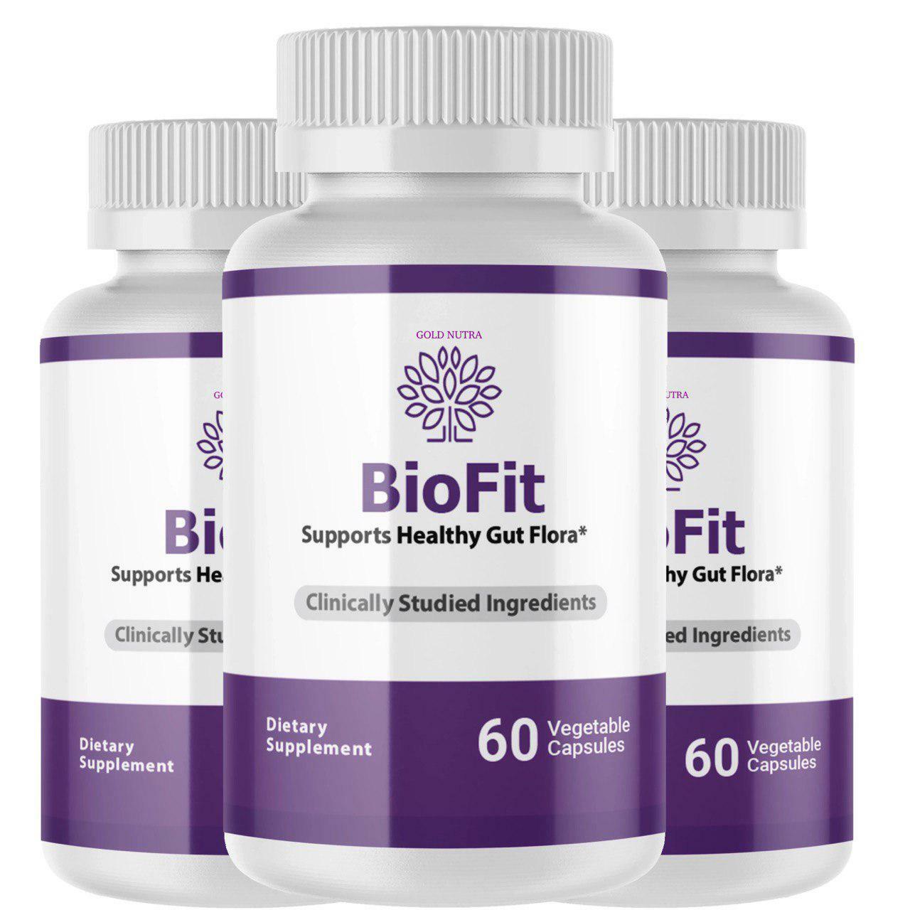 (3 Pack) BioFit Probiotic Pills Official (2021 Formula) Weight Loss Supplement