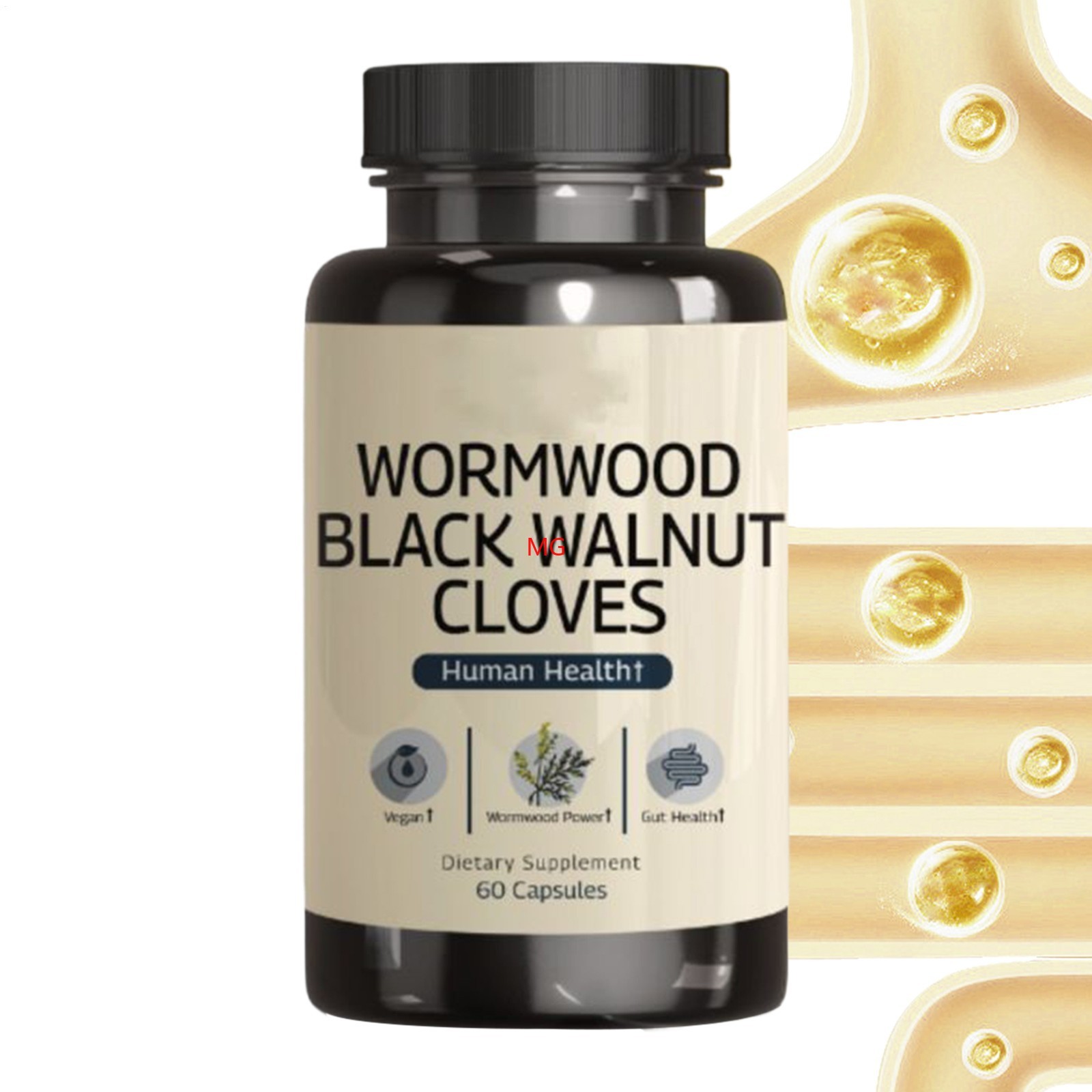 Wormwood herb Extract Walnut Black Combination Wormwood Black Walnut Clove