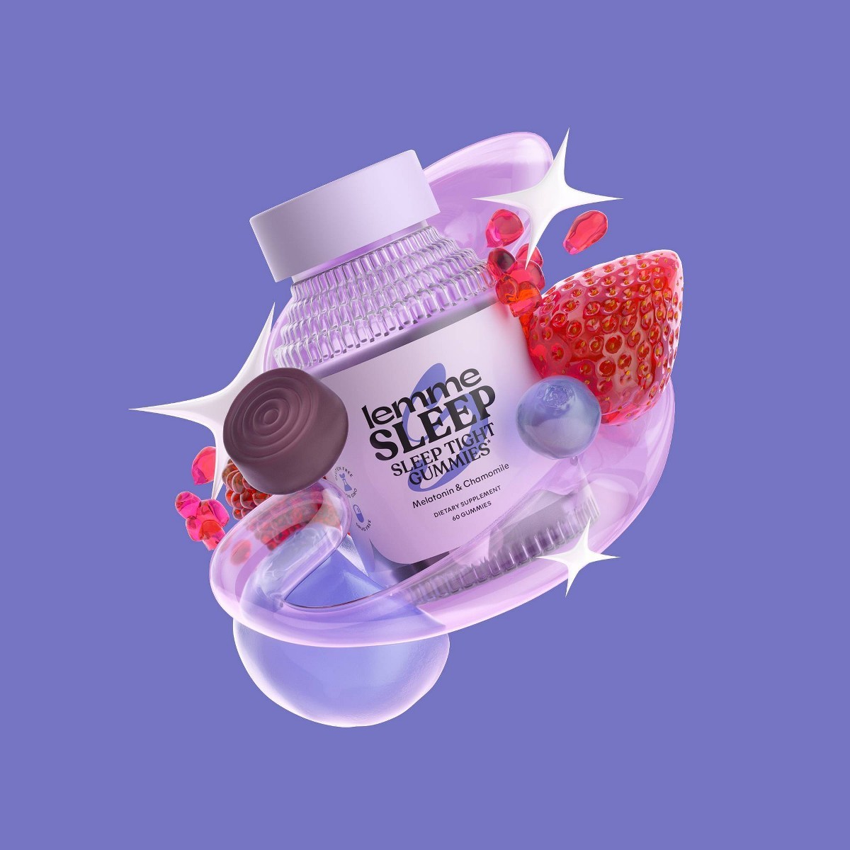Lemme Sleep Gummies: Deep Slumber Aid with 5 mg Melatonin 60ct