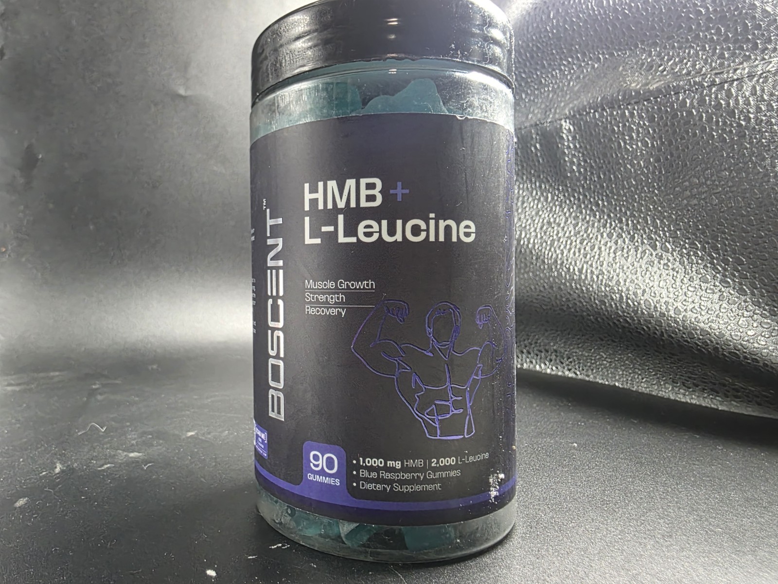 HMB and L-Leucine Gummies 3000mg Muscle Support for Strength & Recovery 01/28