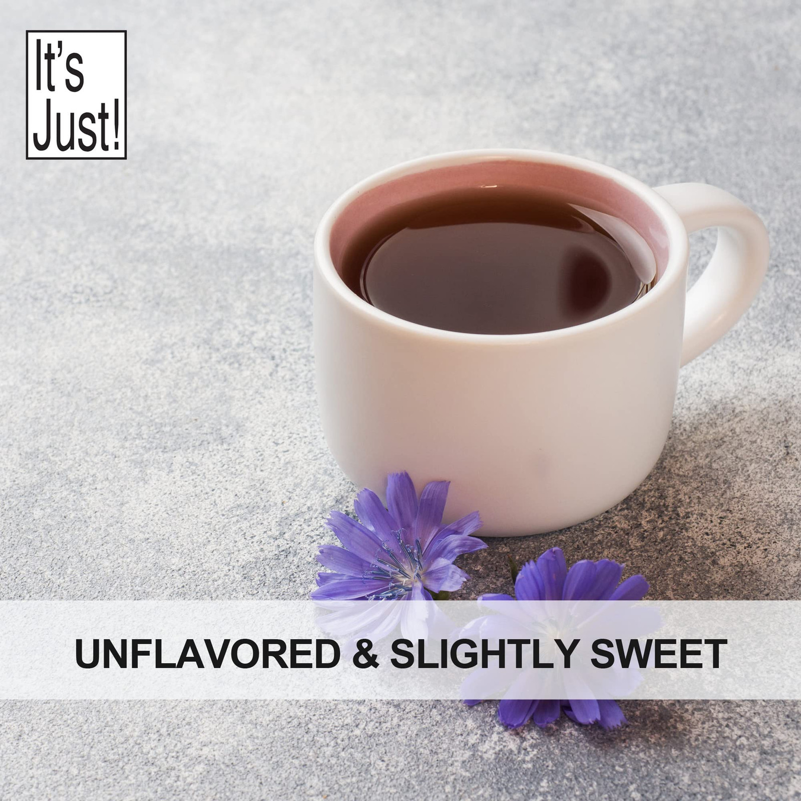 It’s Just! – Inulin Prebiotic Fiber, Water Soluble, Chicory Root Powder, Prom…
