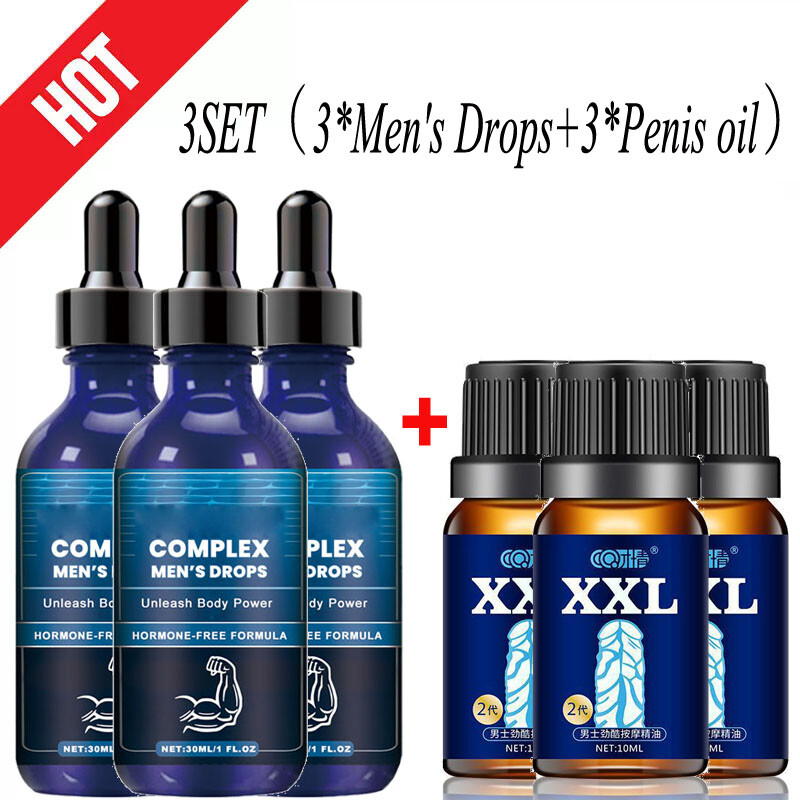 Men’s Complex Drops Secret Drops for Strong Men,Male Supplement Drops 30ML USA