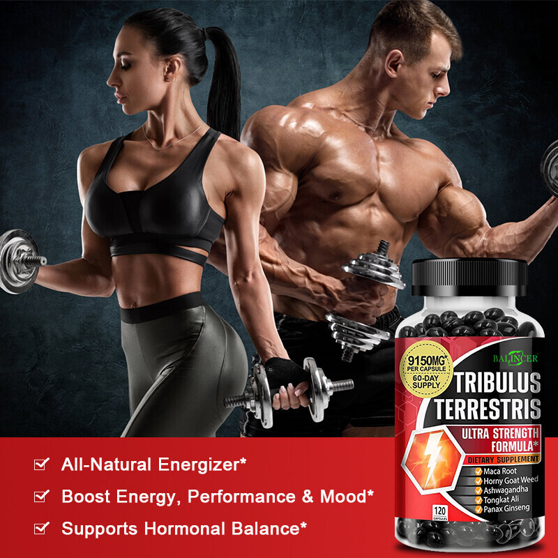Tribulus Terrestris Testosteron Booster Muscle Mass Supports Hormonal Balance