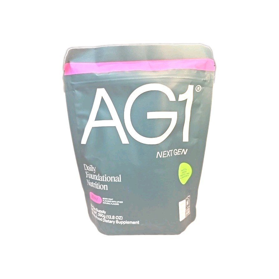 BERRY AG1 Athletic Greens Powder Pouch 13.8oz/390g 30 Day Supply 1 Bag Ex: 11/26