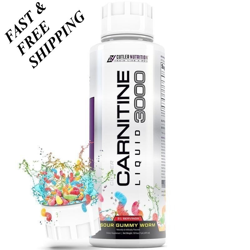 Cutler Nutrition Liquid Carnitine 3000 for Energy and Recovery Support Dietary