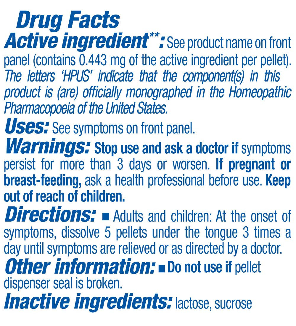 Boiron Conium Maculatum 6C Homeopathic Medicine for Dizziness 80 Pellets