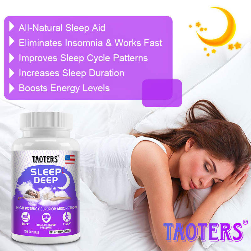 Sleep-Fall Asleep Quickly,Maintain Sleep Quality,And Promote Relaxation 120ct