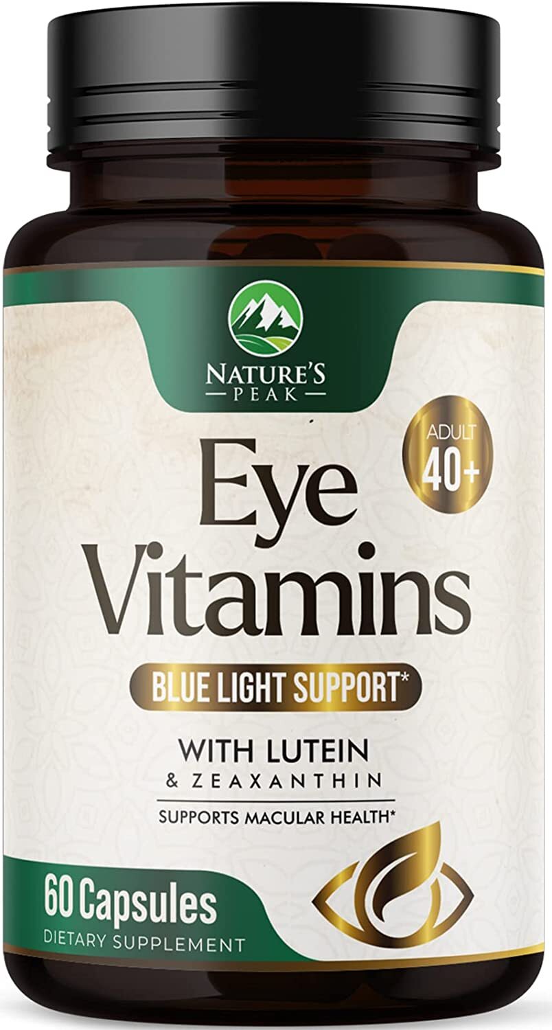 Eye Vitamin & Mineral Supplement Advanced Formula with Zeaxanthin – Eye Health