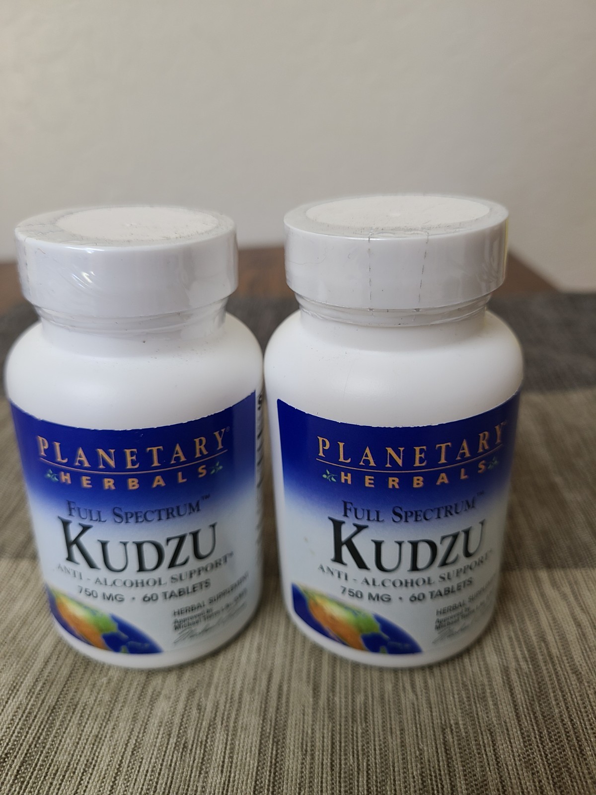 Planetary Herbals Full Spectrum Kudzu 2 bottles Total 120 Tablets