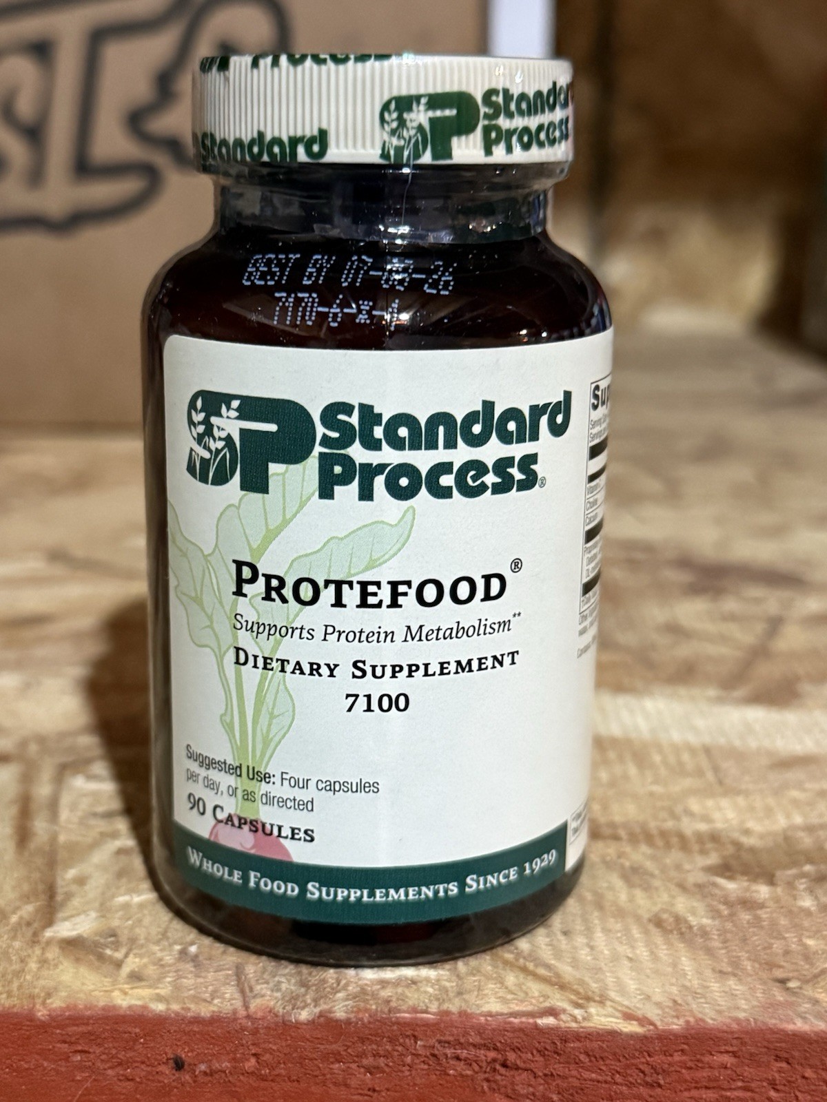 Standard Process ProtefoodWhole Food RNA Supplement, Bone Health, 90 Capsules