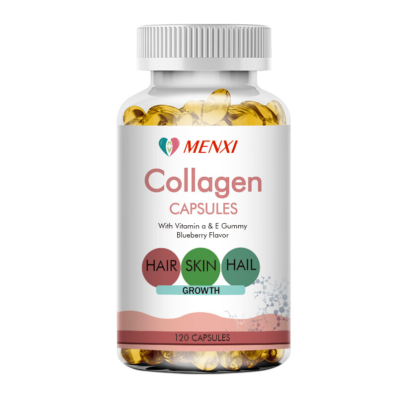 Collagen Vitamin Capsules for Hair, Skin, and Nails, Premium Collagen Supplement