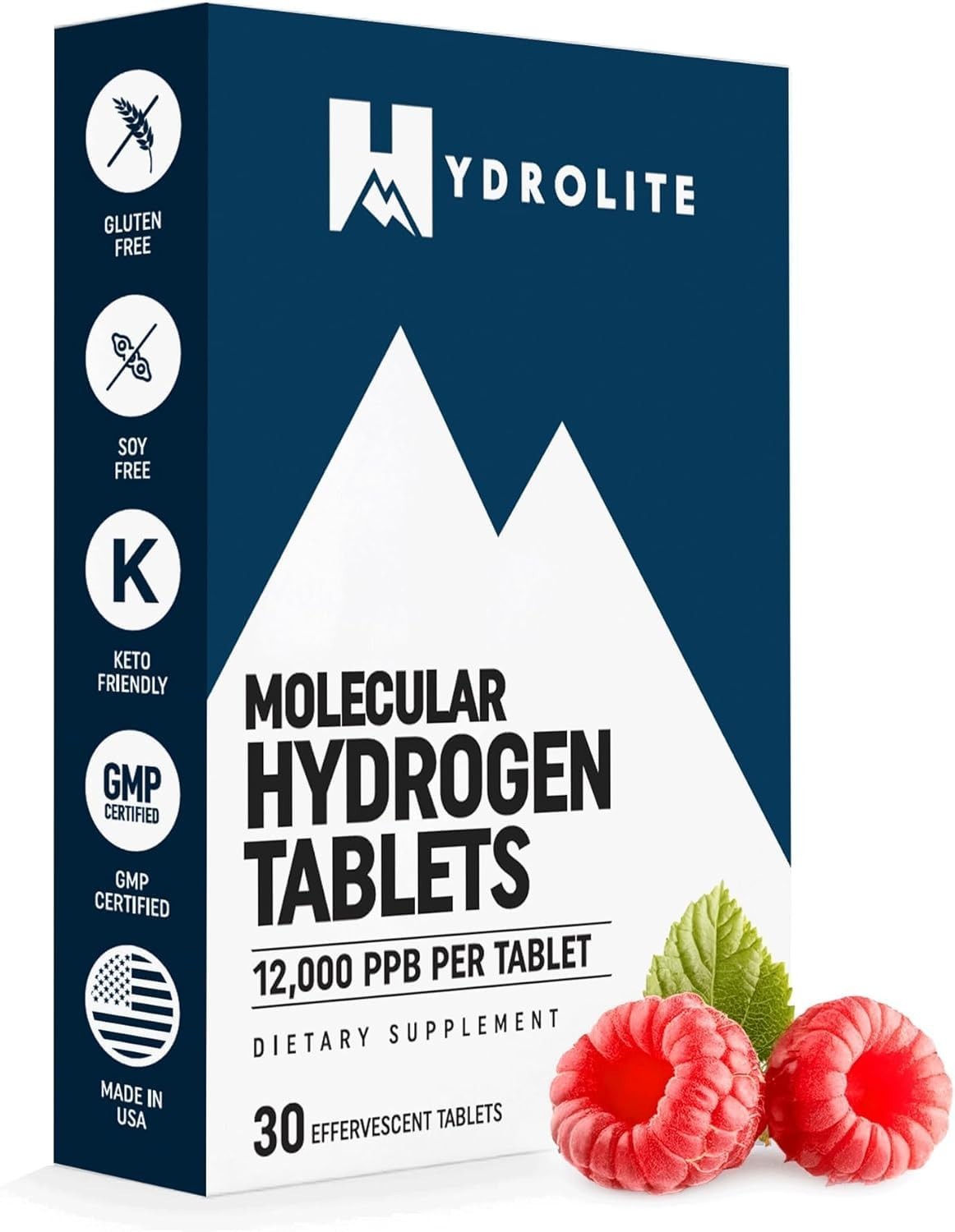 Molecular Hydrogen Tablets for Drinking Water with Magnesium | Highest Concentra