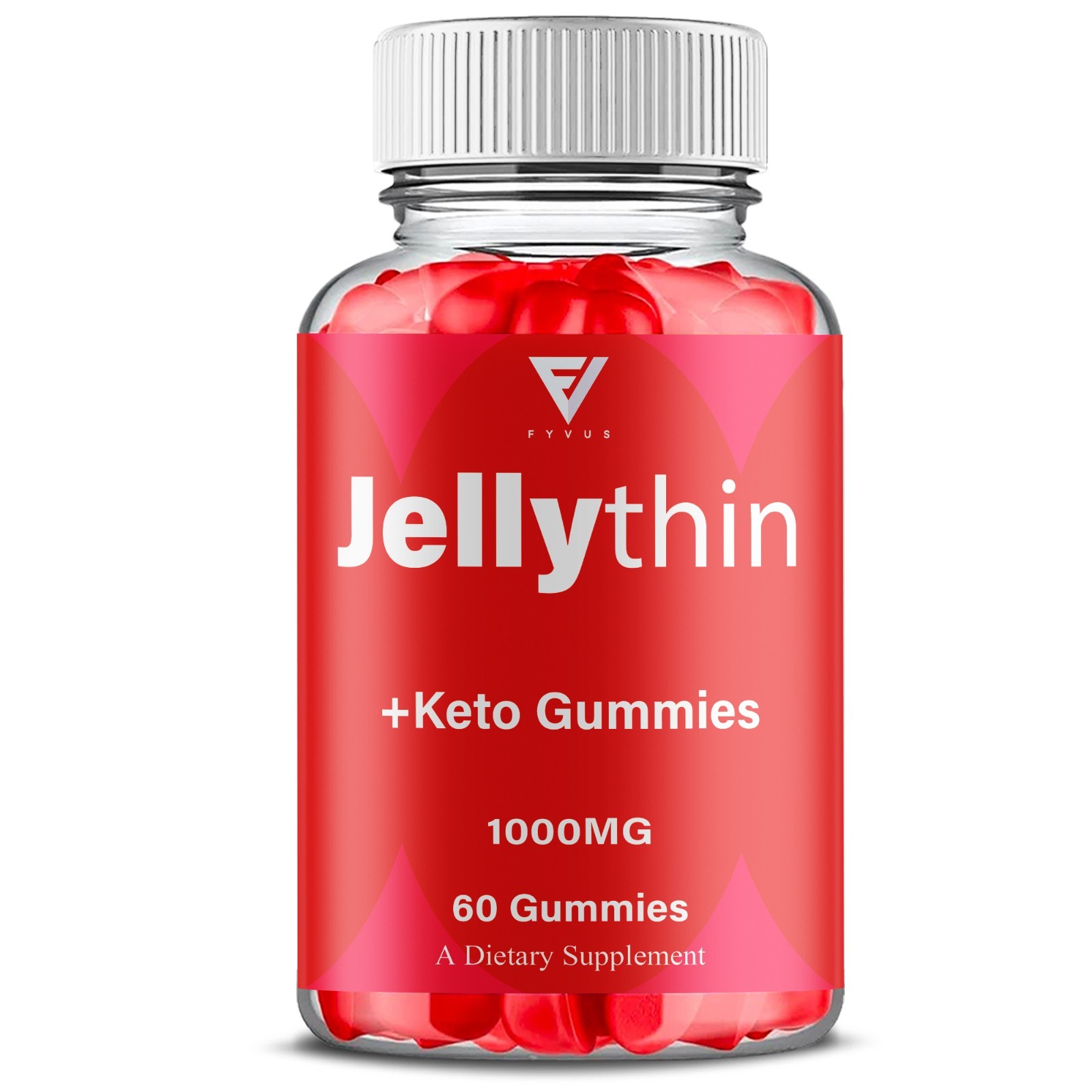 Jelly Thin Gummies, JellyThin Keto ACV Supplement (60 Gummies)