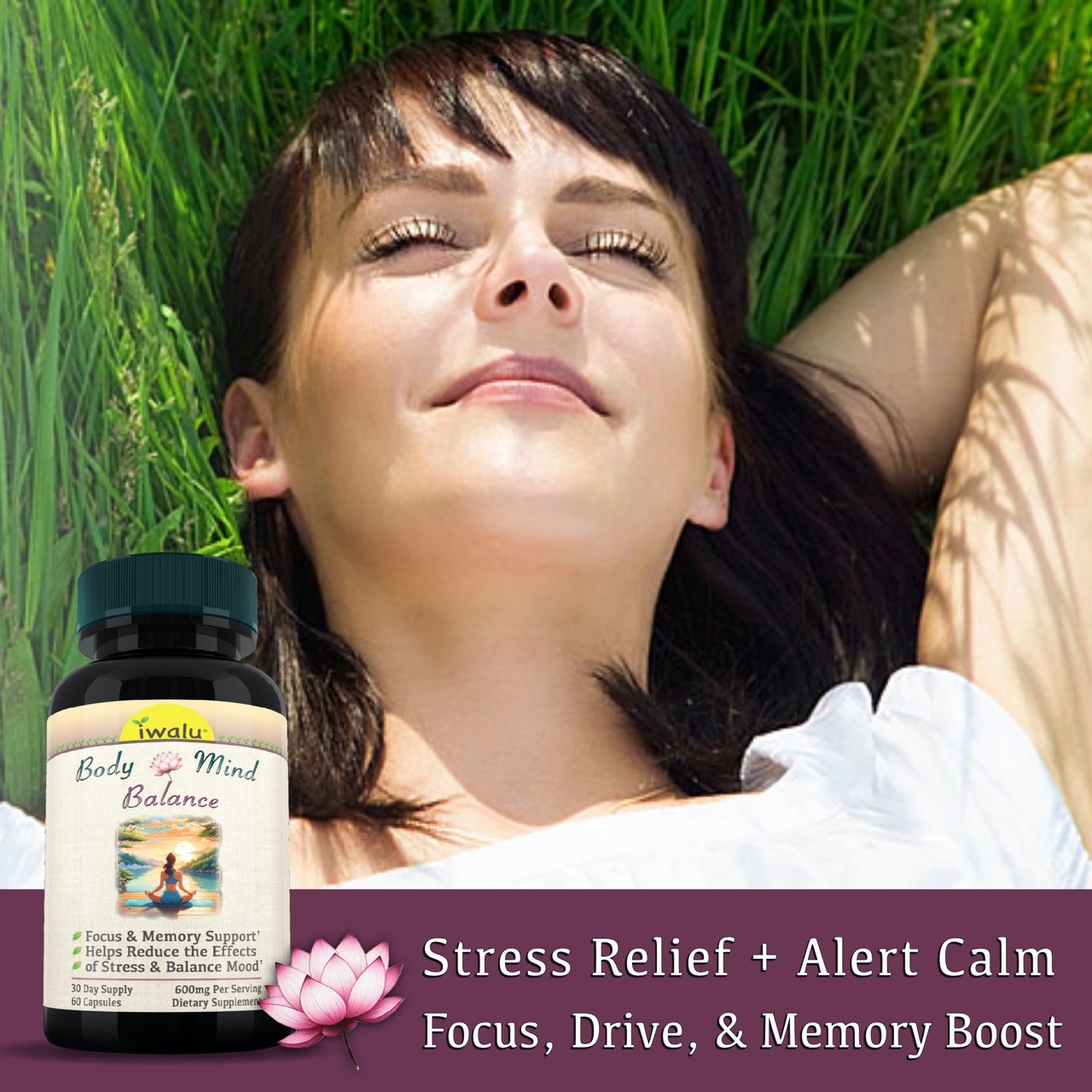 Cognitive Dietary Supplement Neuro Alkalizer pH Balancer, Womens Brain Health
