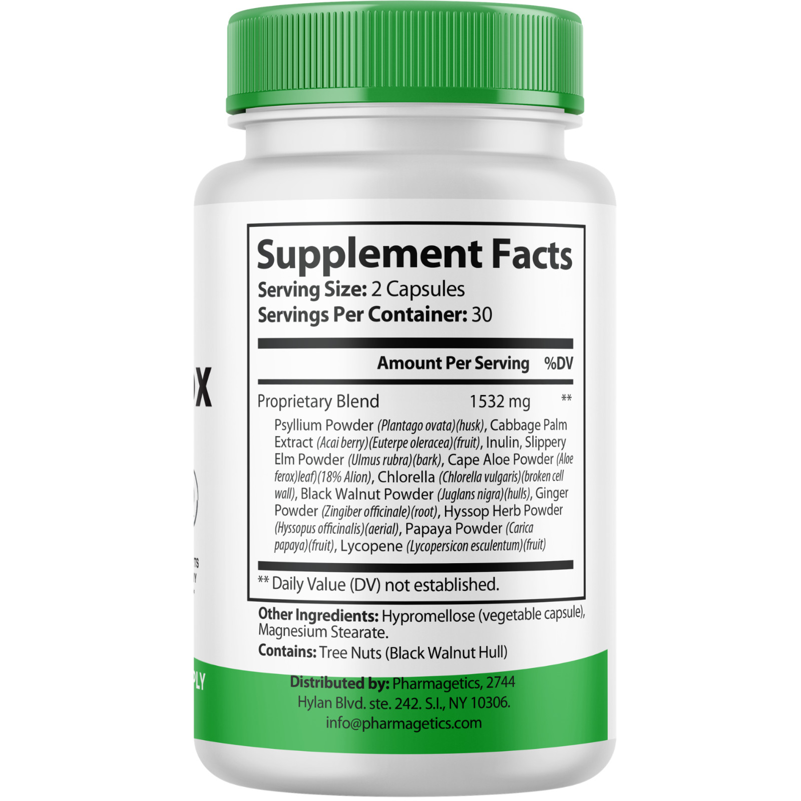 Maxi Detox Capsules Advanced Health & Fitness Formula MaxiDetox (5 Bottles)