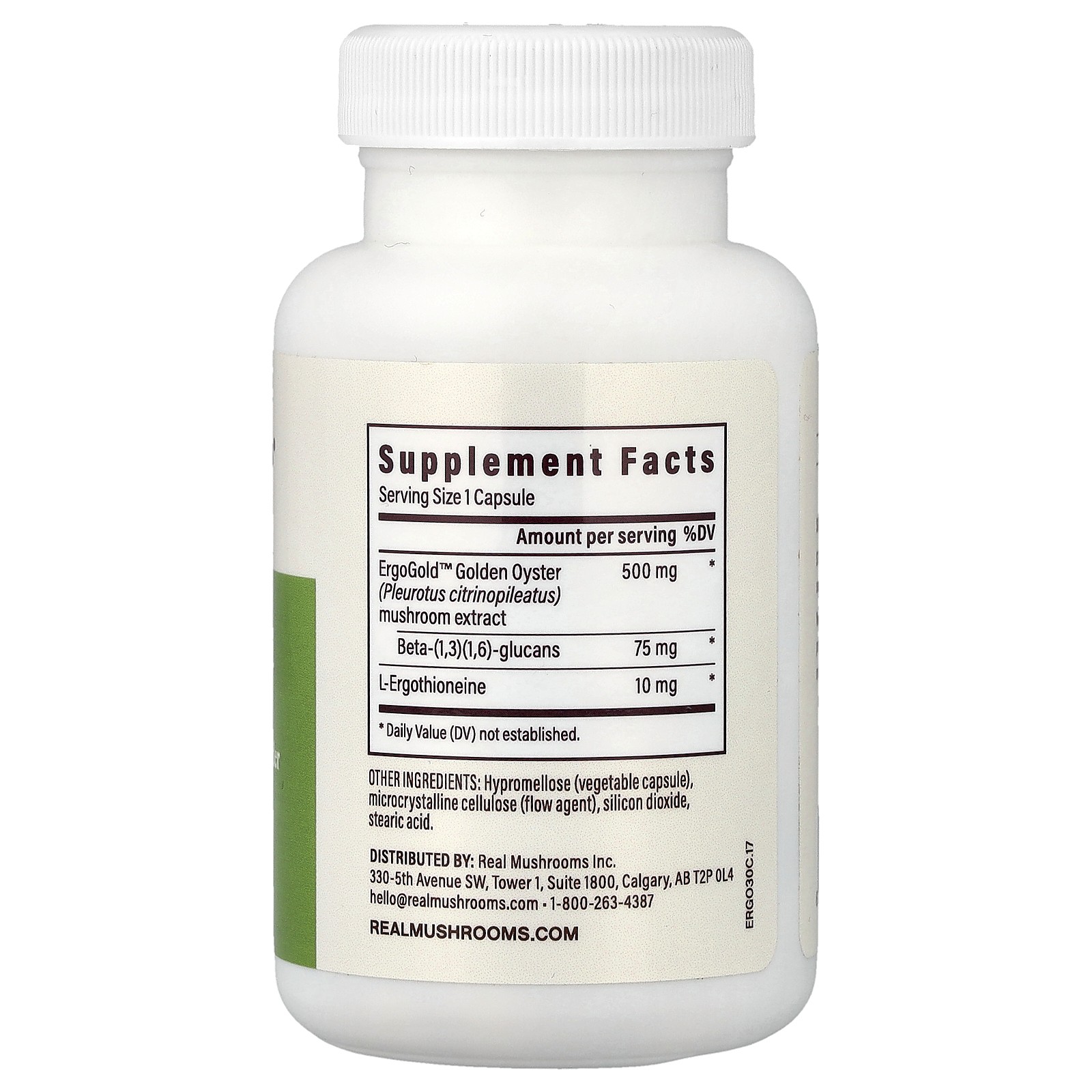 ERGO + L-Ergothioneine, 60 Capsules