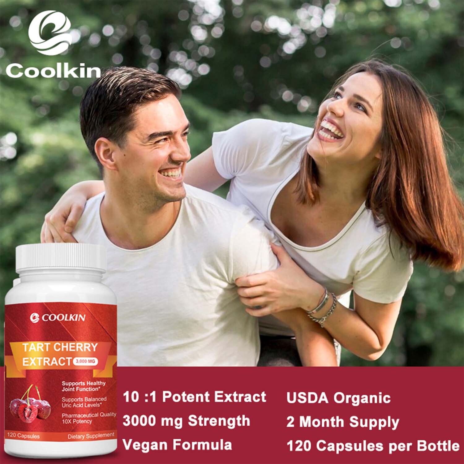 Tart Cherry Extract – Muscle Recovery,Cleanse Detox,Gout Relief,Urinary Health