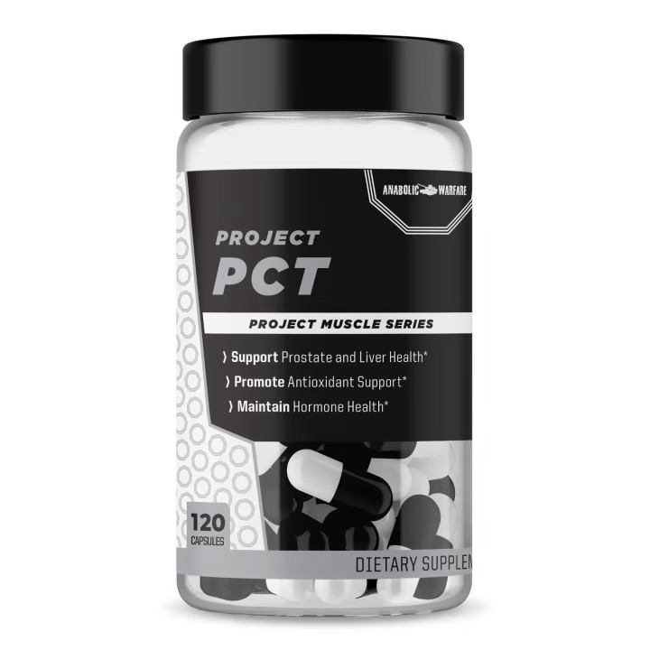 ANABOLIC WARFARE PROJECT PCT Estrogen Rebound Hormone Health 120 Capsules