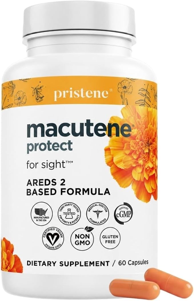 Macutene Protect Eye Vitamins for Macular Support Areds 60 Count (Pack of 1)