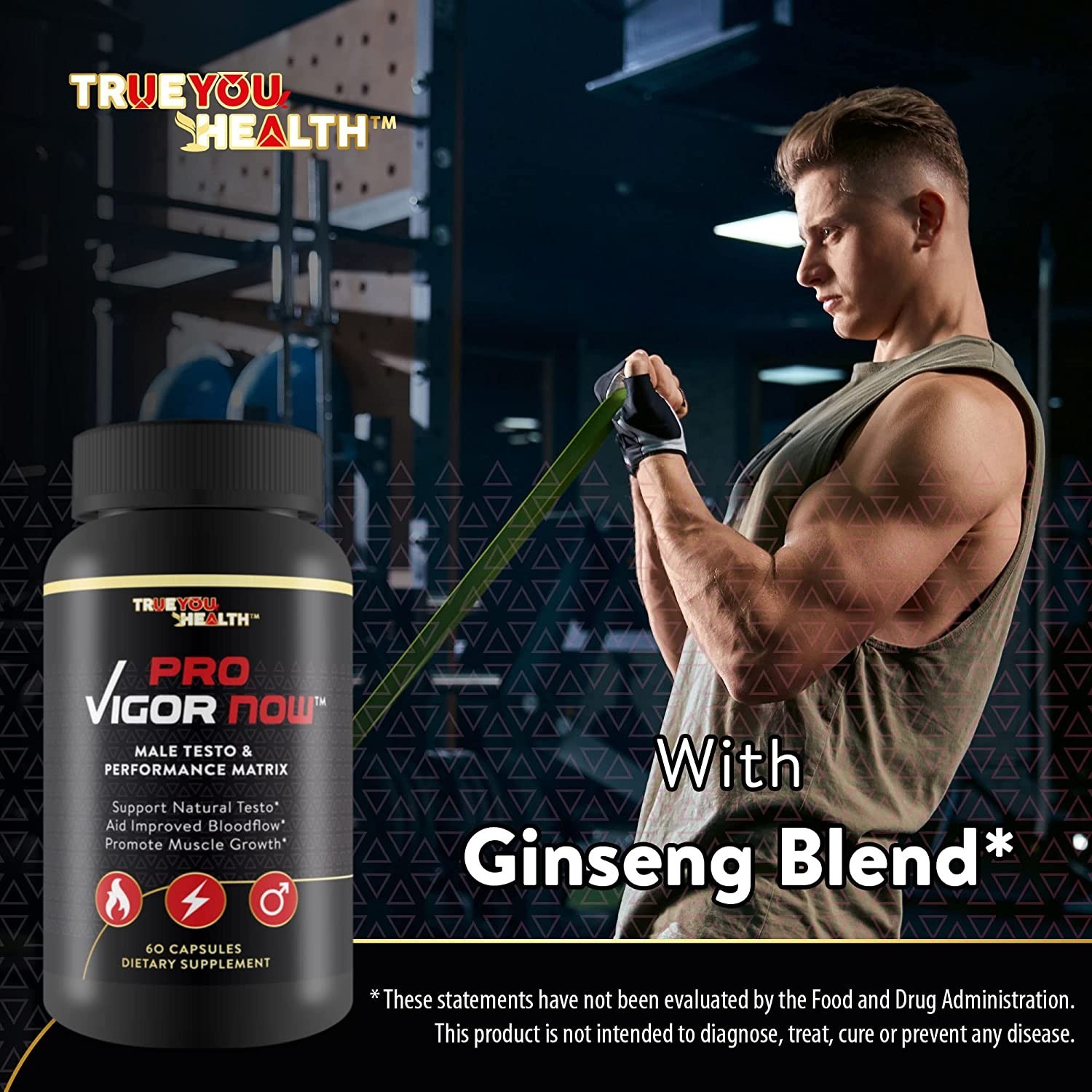 Pro Vigor Now – Our Best Natural Test Booster for Men – Blood Flow Support
