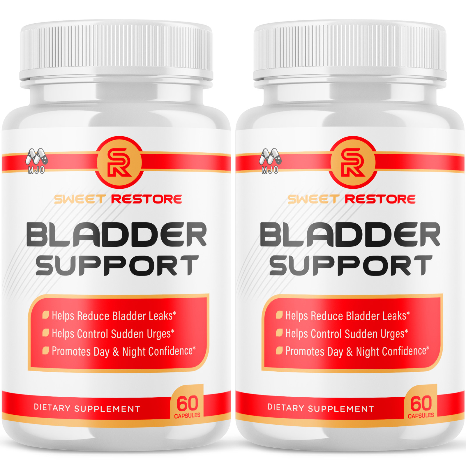 (2 Pack) Sweet Restore Bladder Control Advanced Bladder Supplement 120 Capsules